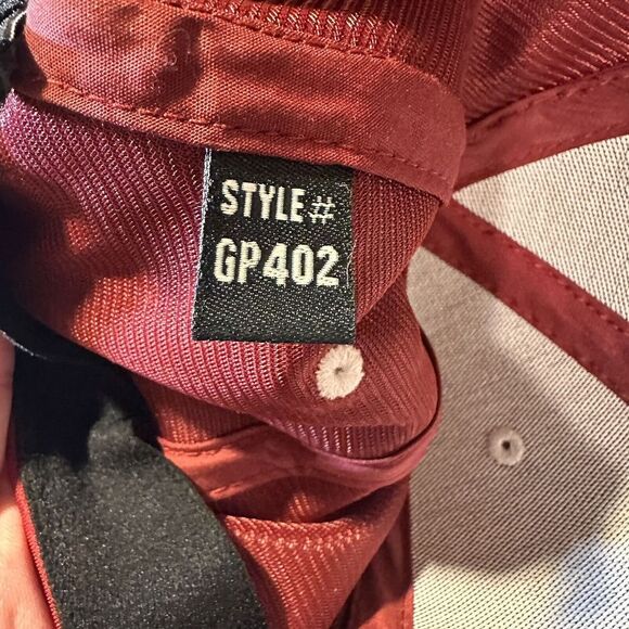 Bruins Hat‎ Cap Flex Fit Size Medium Red White The Game Pro Embroidered - Picture 8 of 9